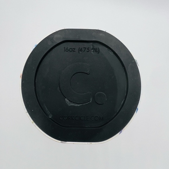 GRAY MALIN X CORKCICLE 16 OZ INSULATED WATER HYDRATION BOTTLE WITH BEACH SCENE - Picture 5 of 13